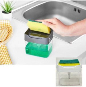 מתקן לחיץ לסבון כלים ניקיון