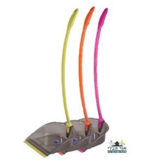 מתקפל Neon כף אשפה ניקיון