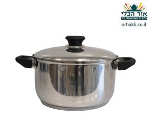 סיר נירוסטה 22 סמ כלי מטבח
