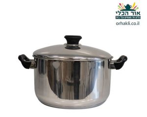 סיר נירוסטה 8 ליטר 26 סמ כלי מטבח