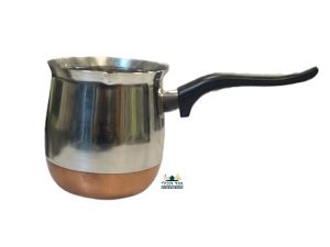 פינגאן נירוסטה עם פס נחושת כלי מטבח