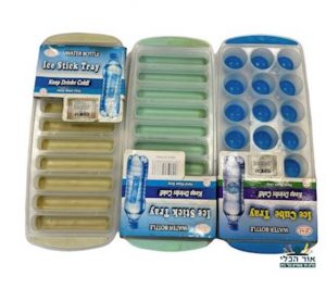 קרחונים בצורות כלי מטבח