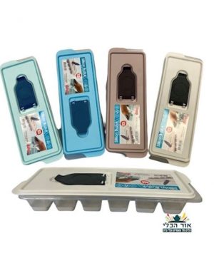 תבנית לקוביות קרח עם מכסה כלי מטבח